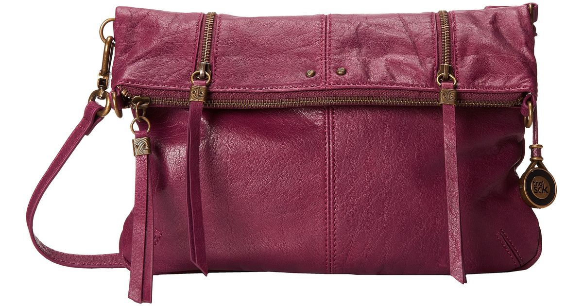 the sak foldover crossbody