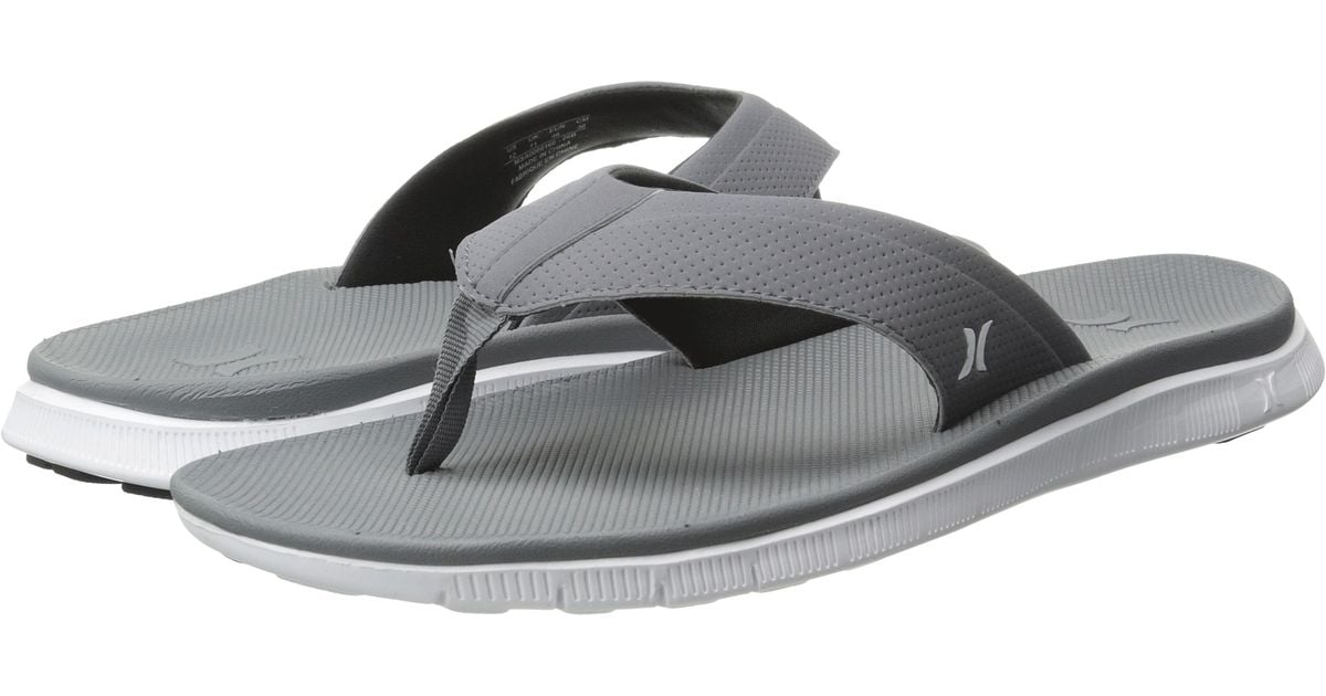 hurley flex sandal