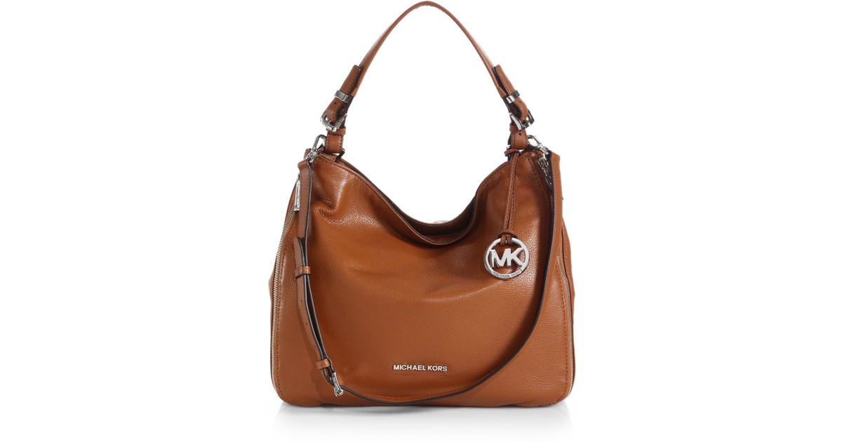 michael michael kors essex medium leather satchel bag