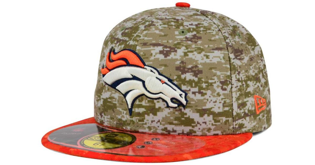 salute to service broncos hat