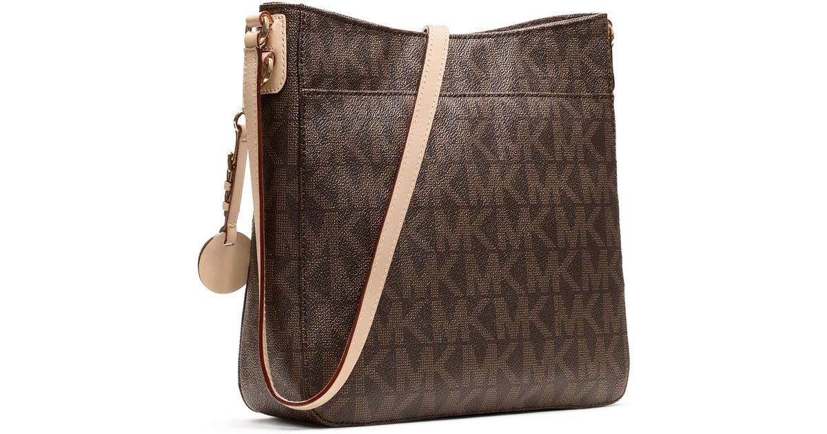 michael kors jet set large messenger crossbody