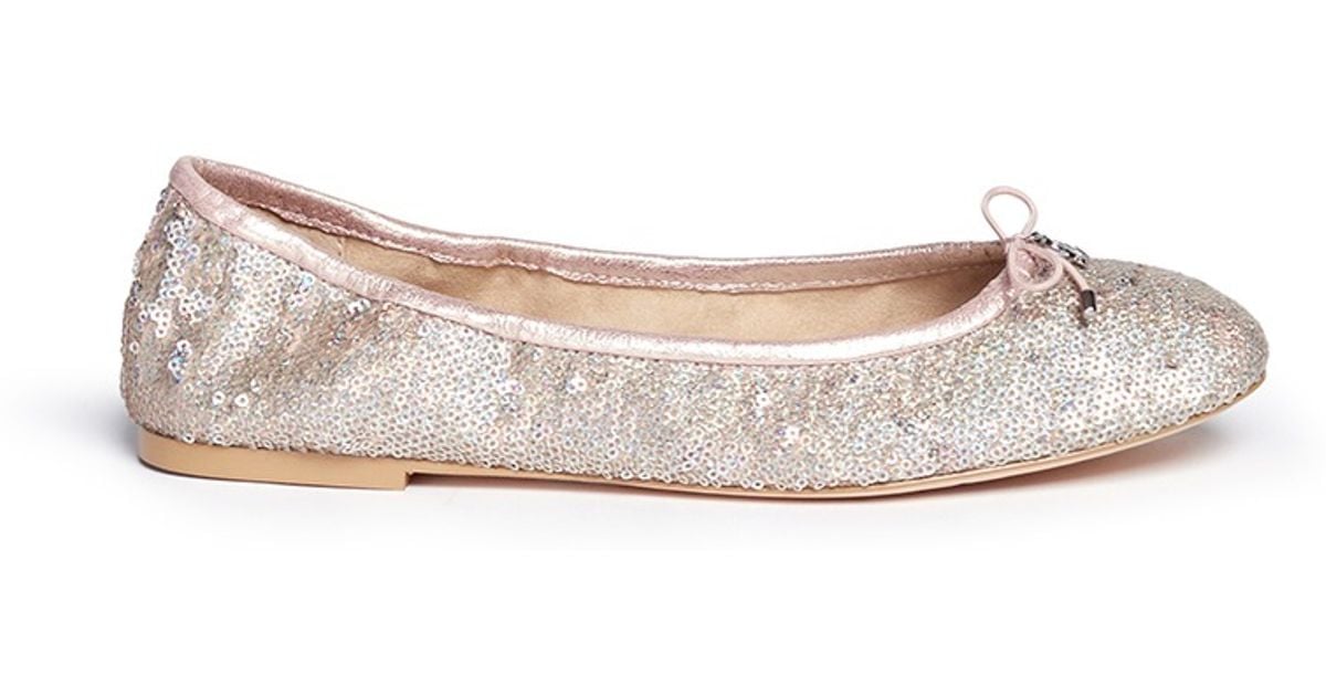 sam edelman sequin flats