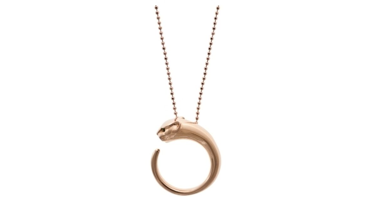 anita ko pink rose gold panther necklace rose gold panther necklace product 1 13169912 2 824895233 normal