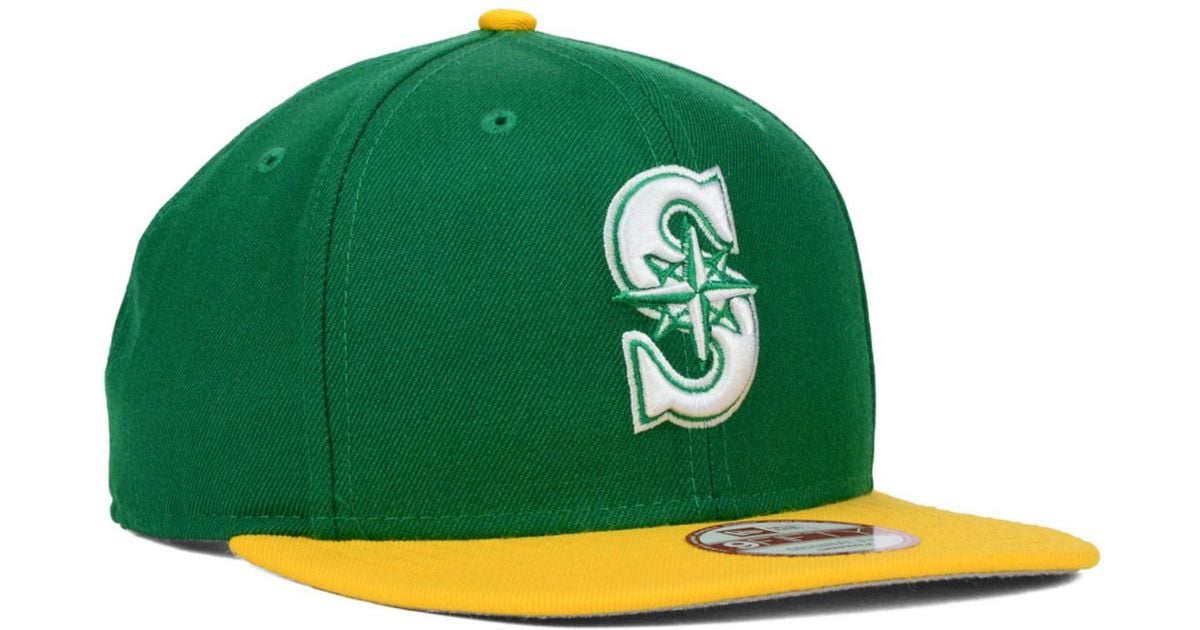 KTZ San Francisco Giants Twisted Original Fit 9Fifty Snapback Cap in Green  for Men