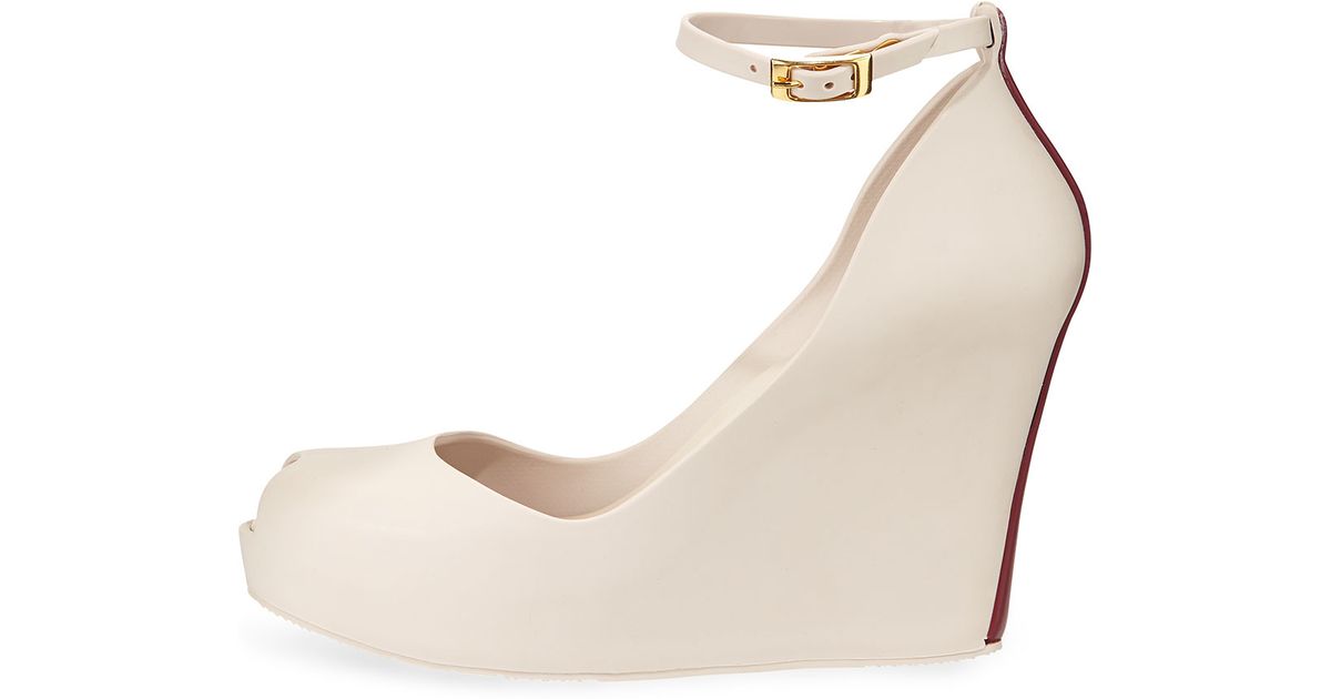 melissa wedges jelly shoes