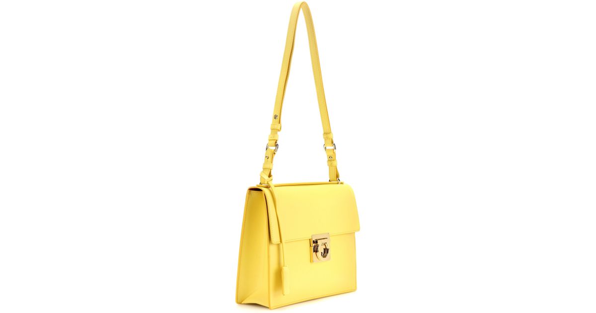 ferragamo yellow bag
