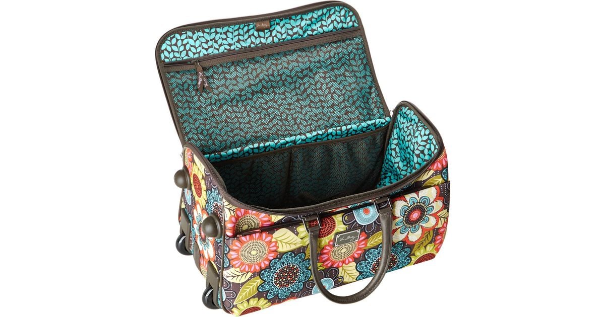Vera bradley duffel bag with best sale wheels