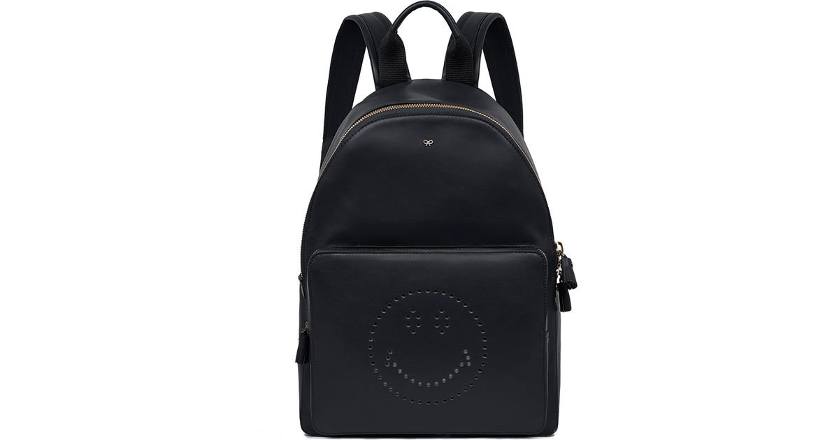 anya hindmarch smiley backpack