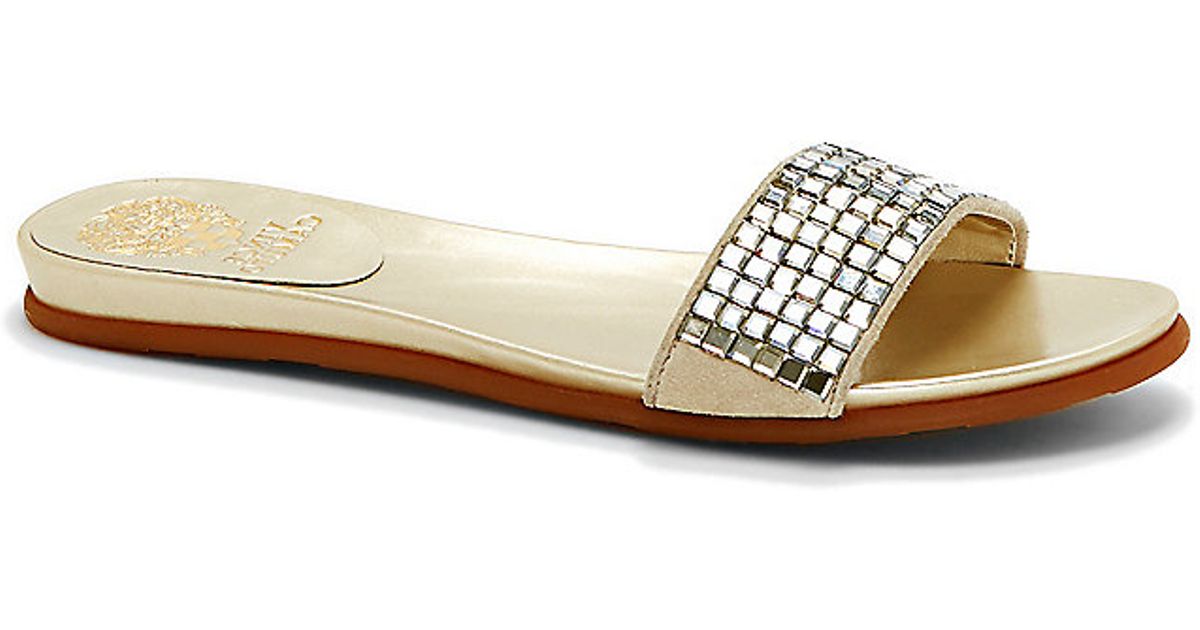 vince camuto rhinestone sandals