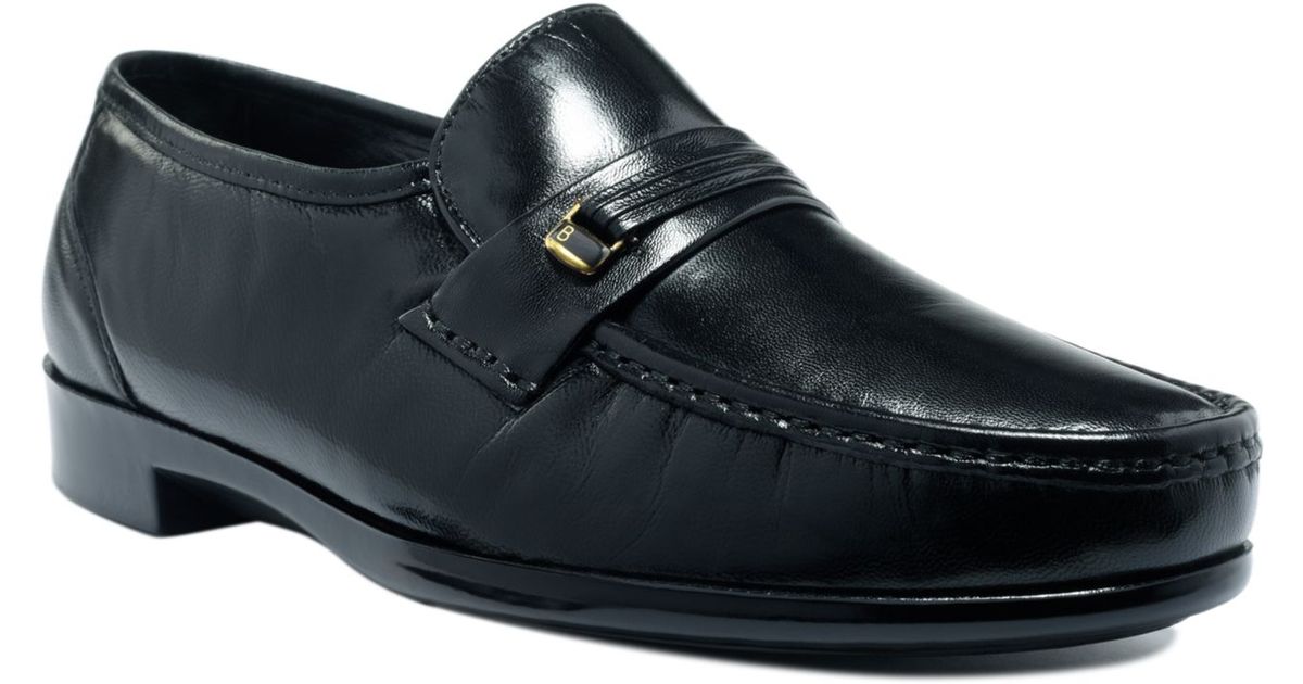 Bostonian Prescott Loafers- Extended Widths Available in Black for Men ...