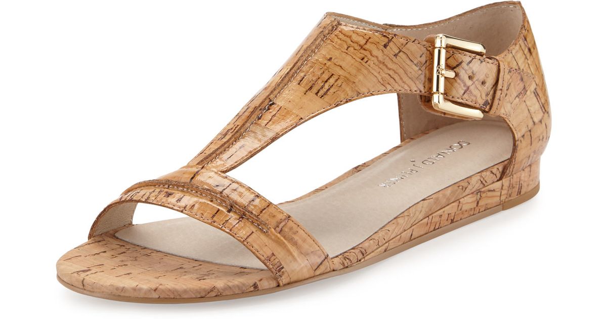 donald pliner cork sandals