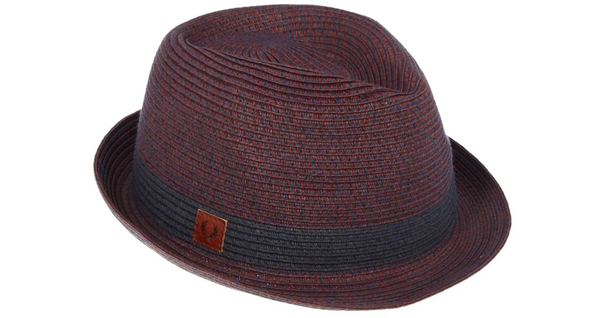 fred perry trilby hat