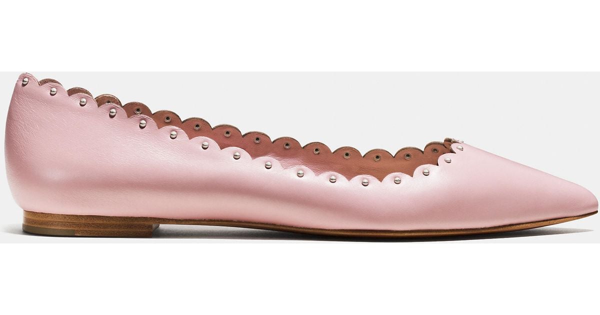 coach jill flats
