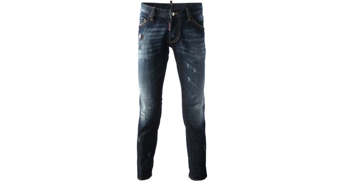 DSquared² Dean Dan Jean in Blue for Men | Lyst