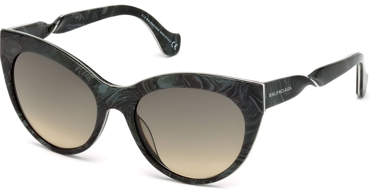 balenciaga sunglasses cat eye