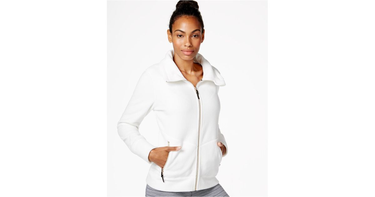 calvin klein performance women's polar fleece jacket