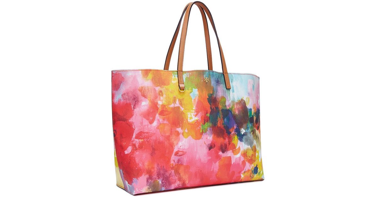 Tory burch multicolor tote 2025