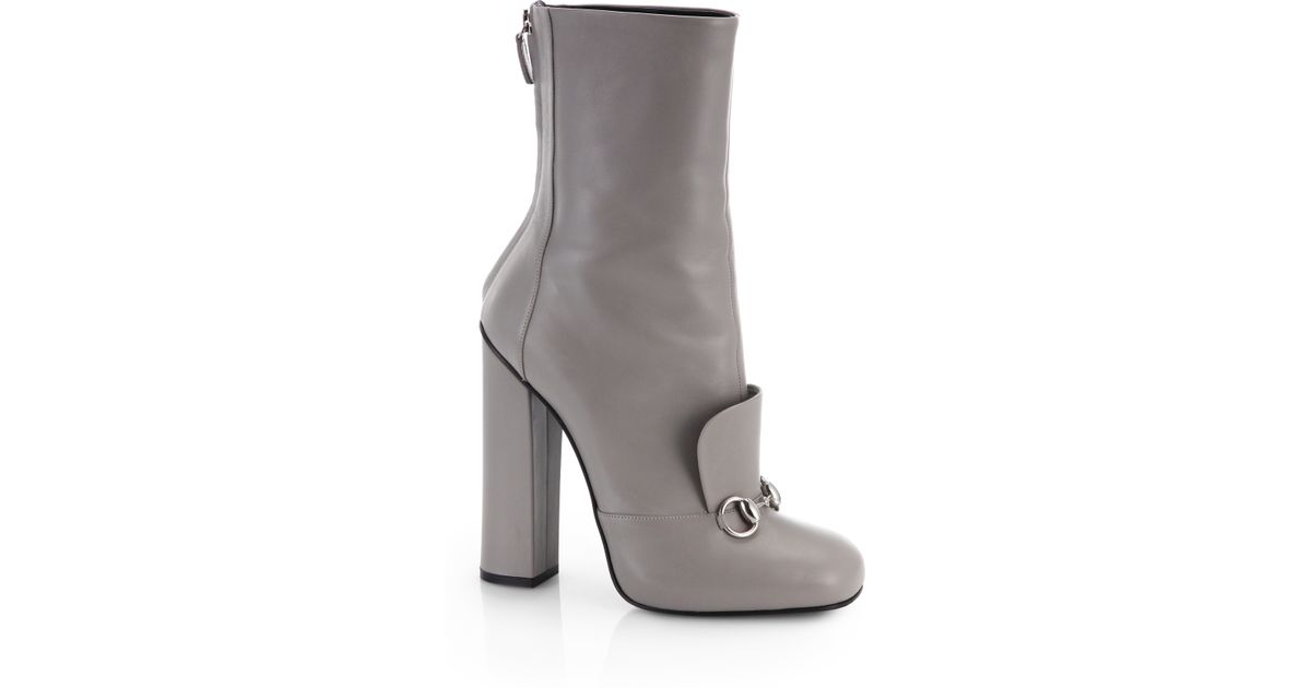 gucci lillian horsebit boot