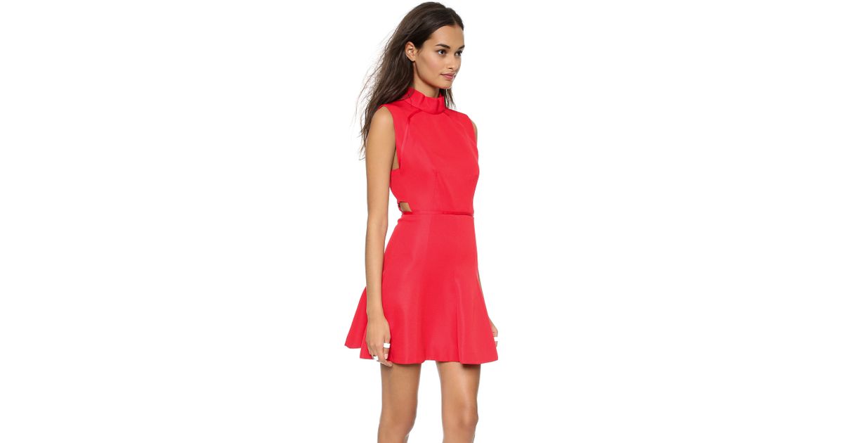 camilla and marc red dress