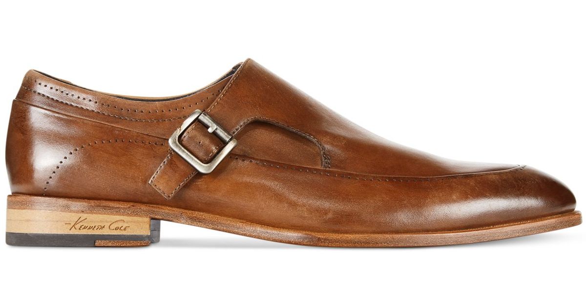 kenneth cole cognac shoes