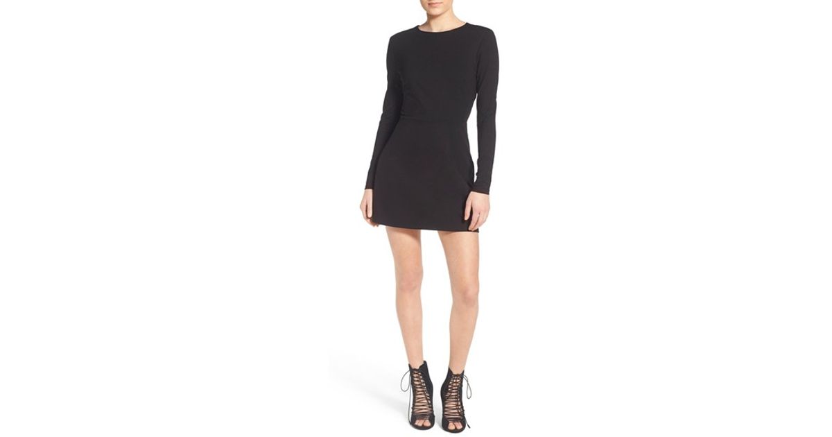 open back sheath dress
