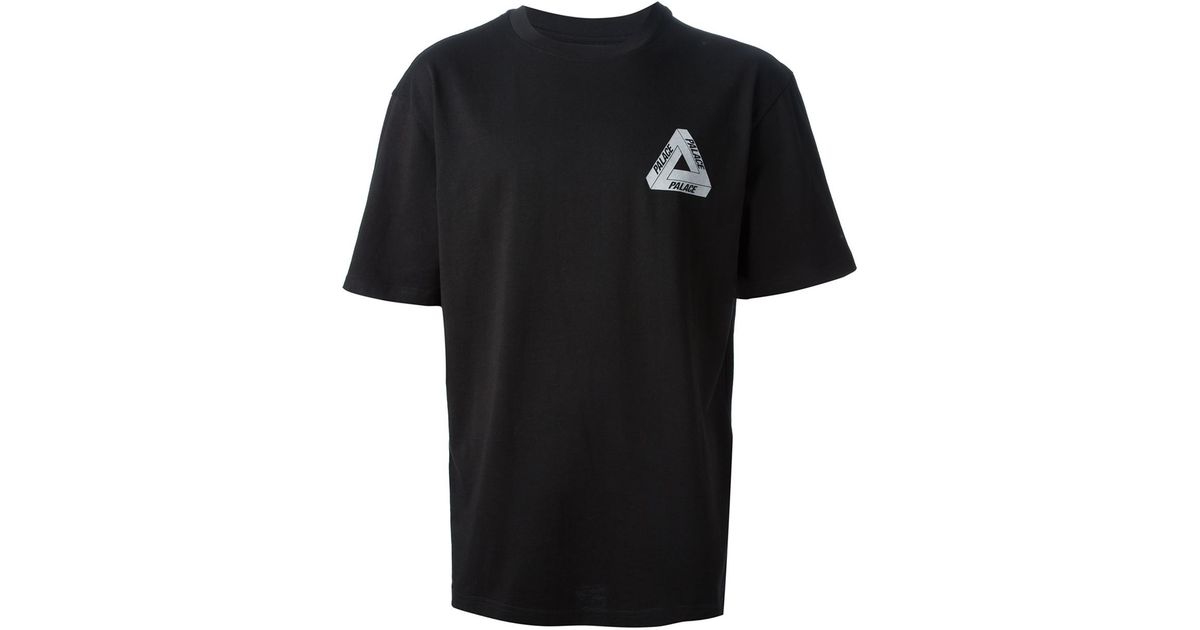 Palace Logo T-Shirt in Black for Men - Lyst