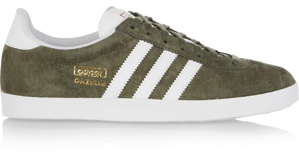 adidas gazelle khaki green