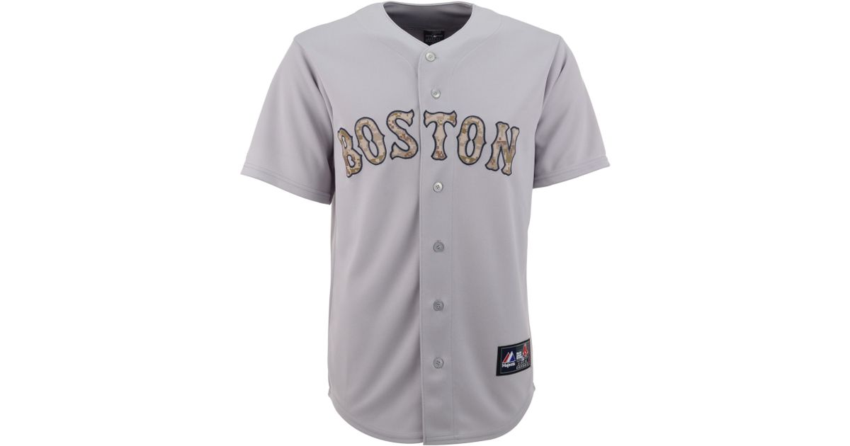 red sox camo jersey