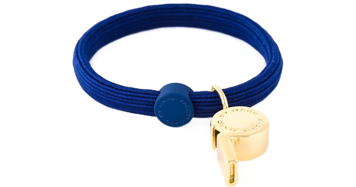 Lyst Marc By Jacobs Whistle Charm Bracelet In Blue