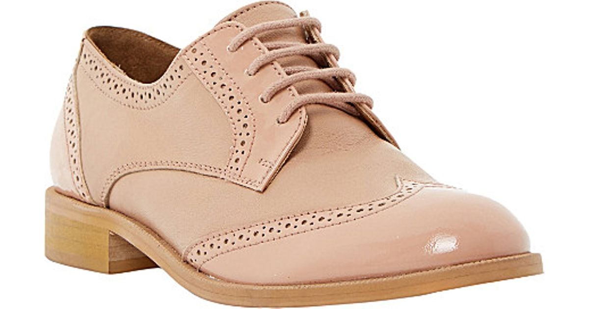 womens nude brogues