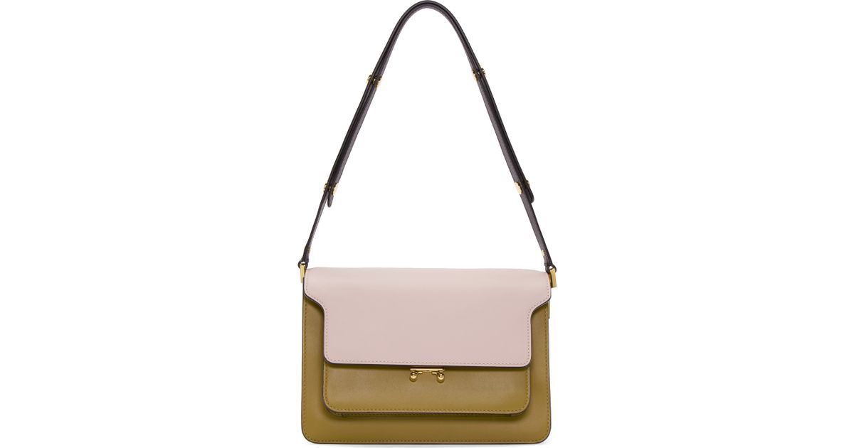 marni trunk bag pink