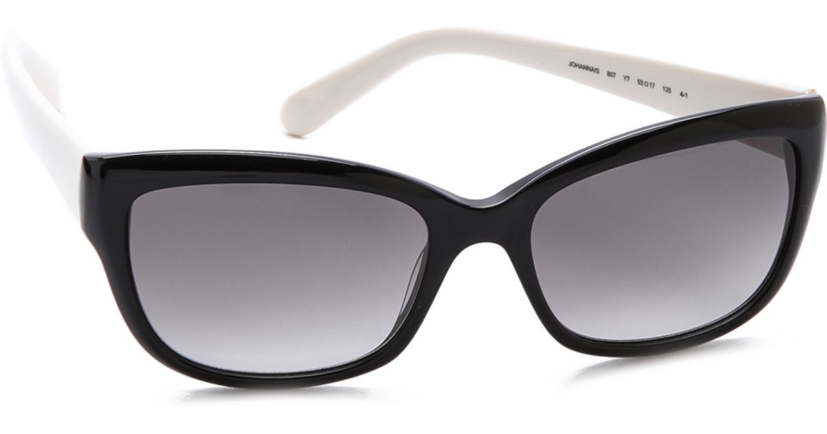 Kate Spade Johanna Sunglasses in Black Lyst