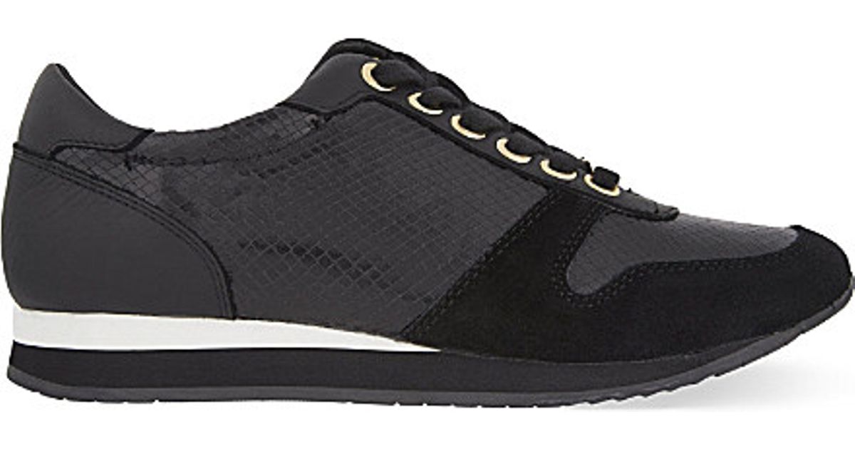 womens black carvela trainers