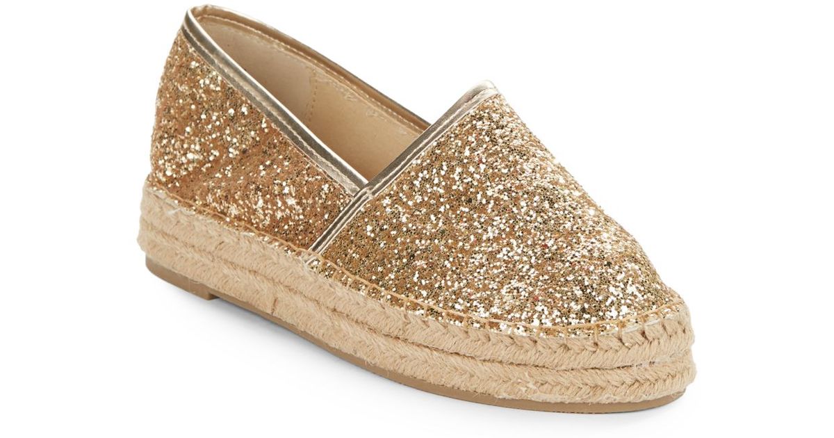 steve madden gold espadrilles