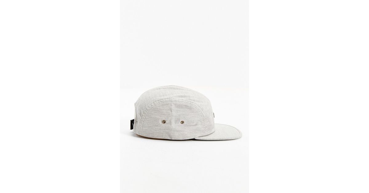 Obey Grandeur 5-Panel Hat in Gray for Men | Lyst