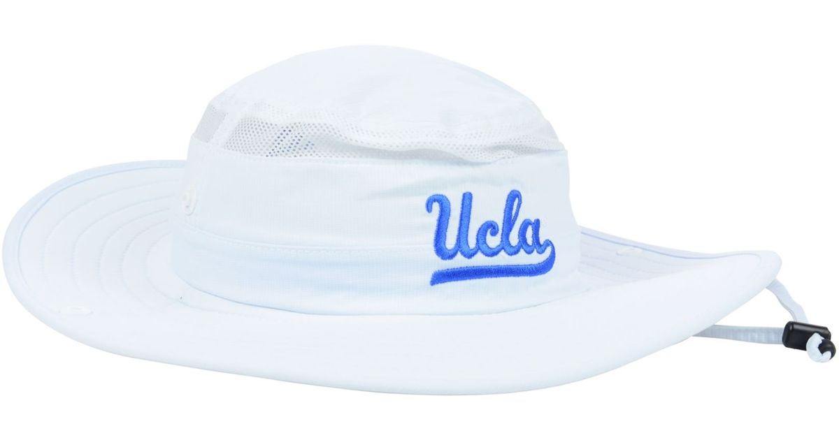 adidas Ucla Bruins Campus Safari Hat in White for Men | Lyst