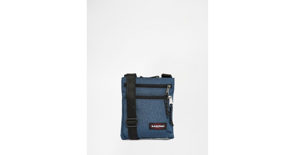 Eastpak Rusher Flight Bag In Denim in Blue for Men Lyst