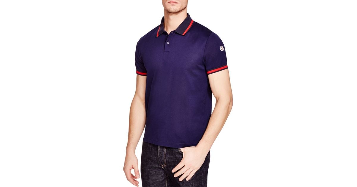 moncler polo slim fit