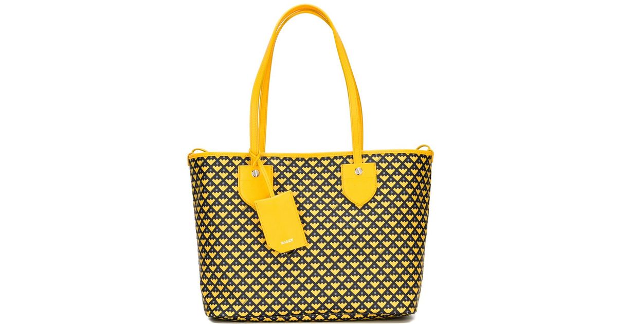 Bally 'bernina' Bag in Yellow & Orange (Black) Lyst