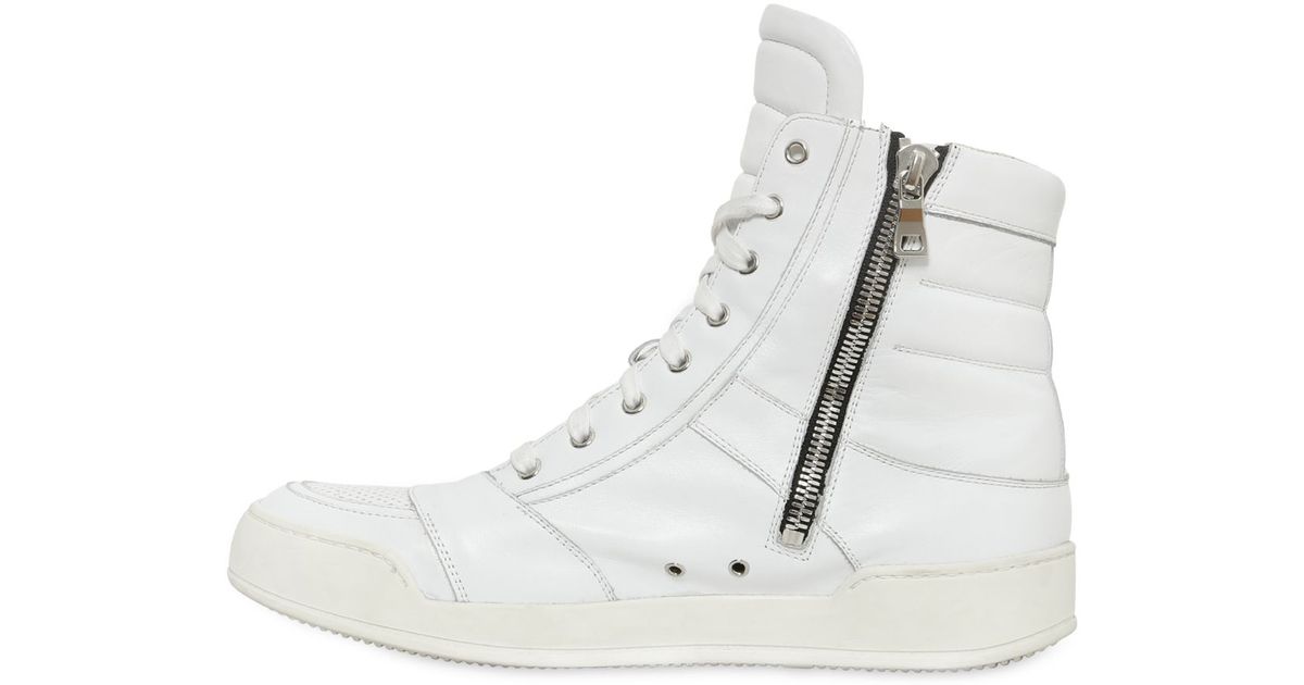 balmain high top sneakers