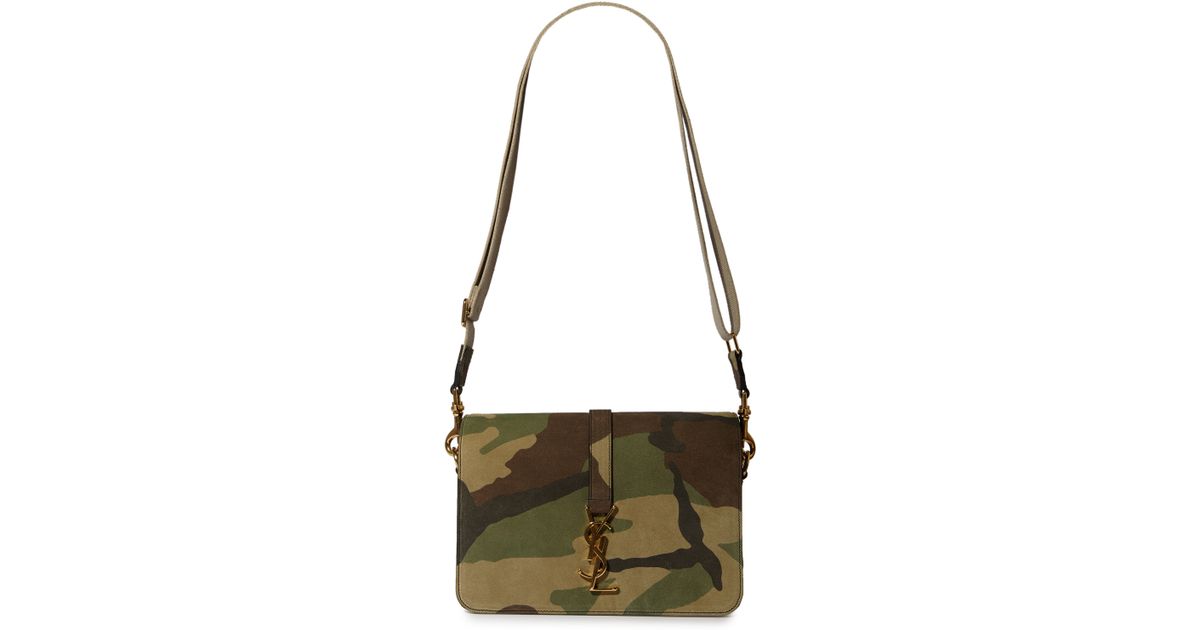 ysl camo bag