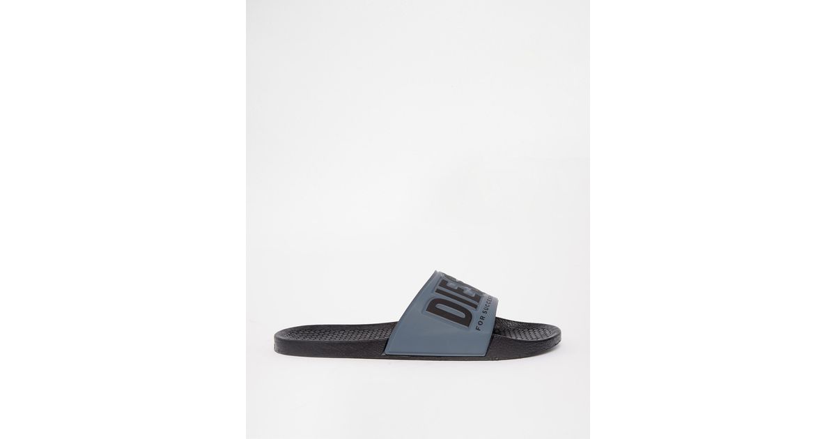diesel denim flip flops