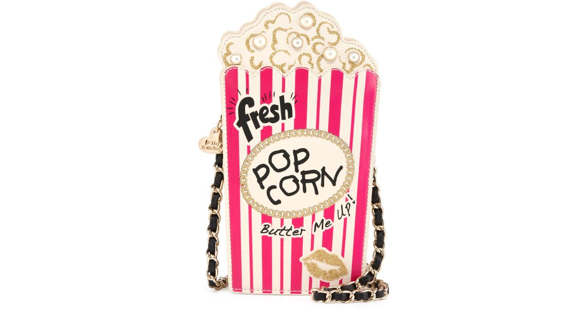 betsey johnson popcorn bag