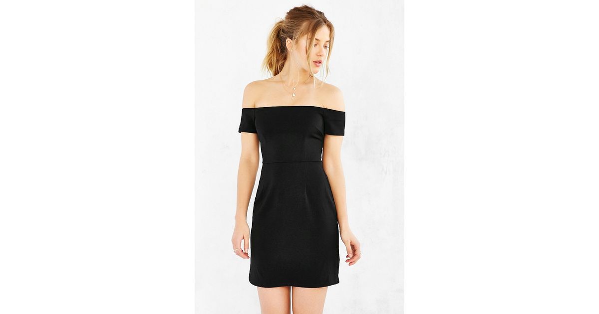silence and noise black dress