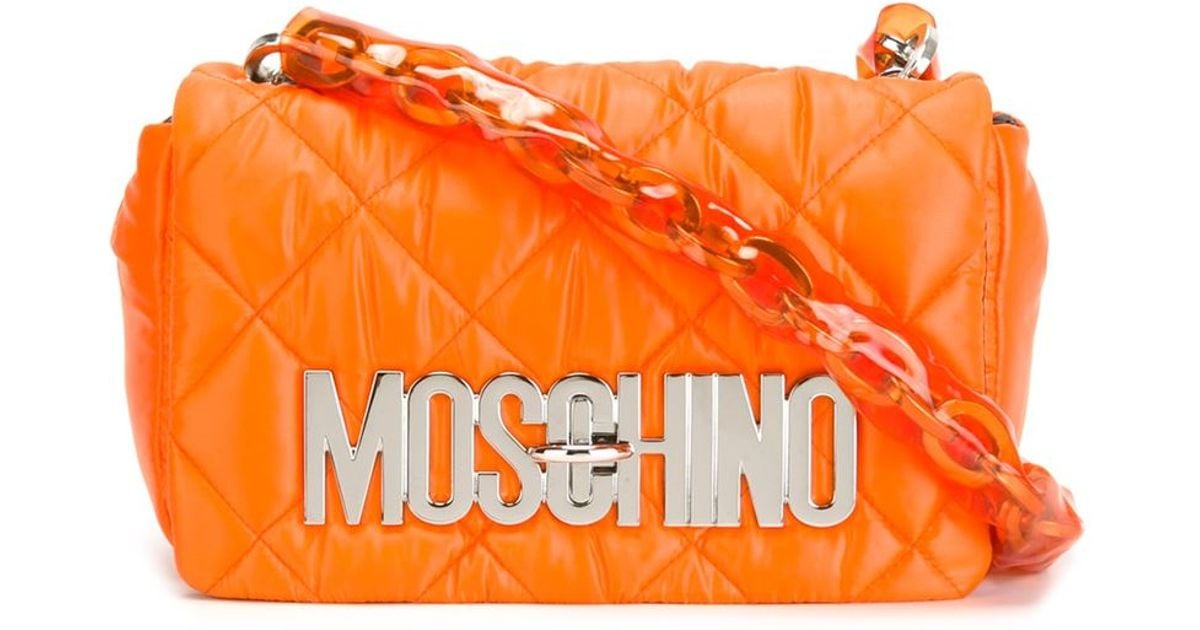 moschino orange bag