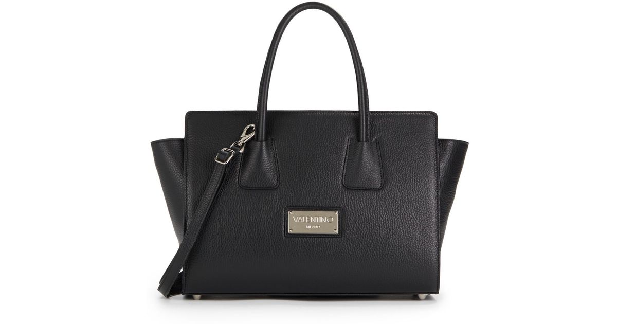 valentino black satchel