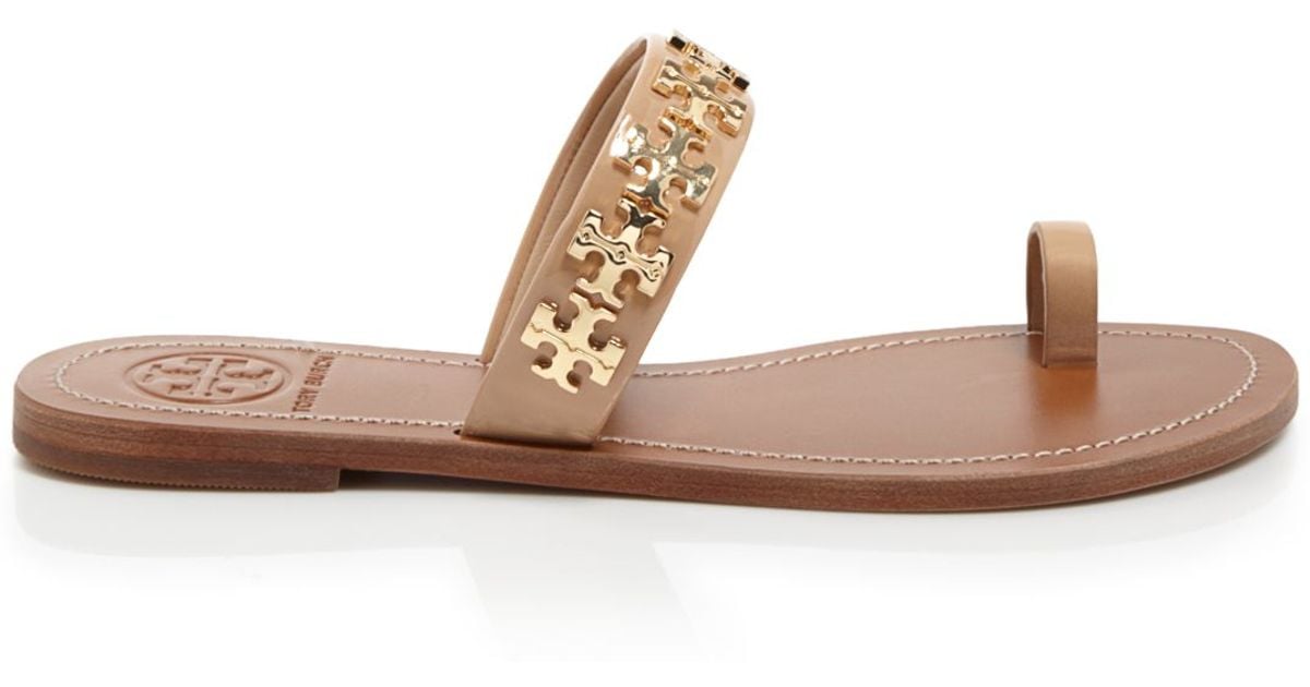 tory burch toe sandals