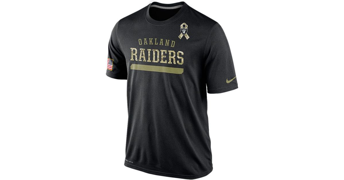 Raiders salute to service shirt sales