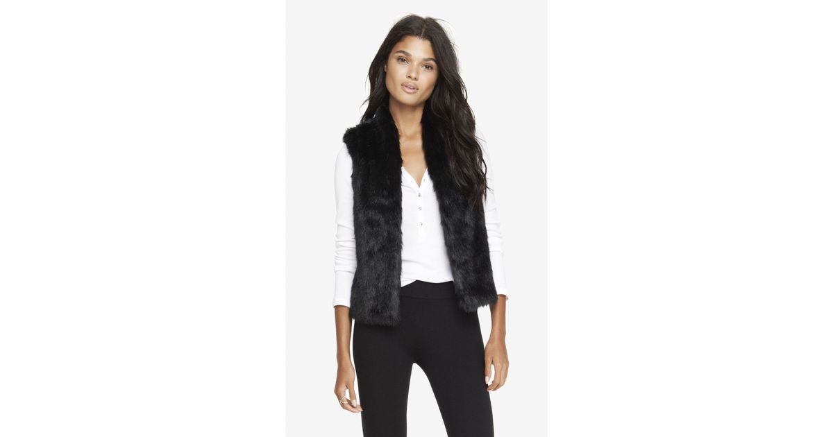 express fur vest