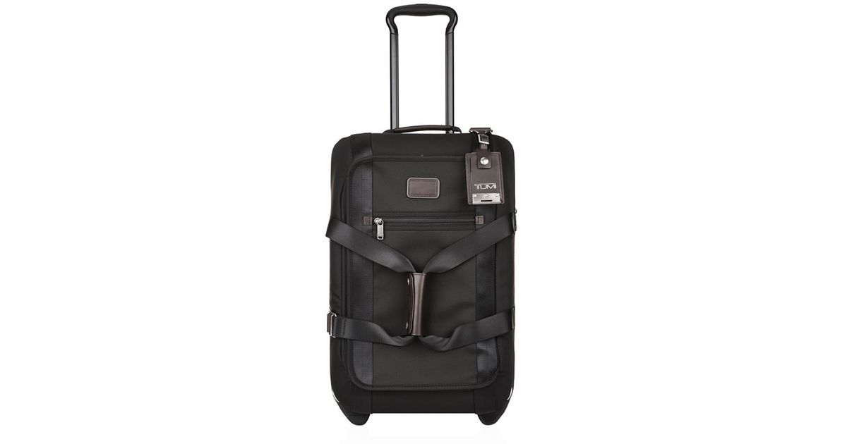 Tumi Alpha Bravo Meridian CarryOn Wheeled Duffel Case (56Cm) in Black